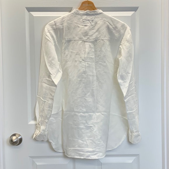 Anthropologie Pilcro Ruffled Placket Shirt - Picture 13 of 16